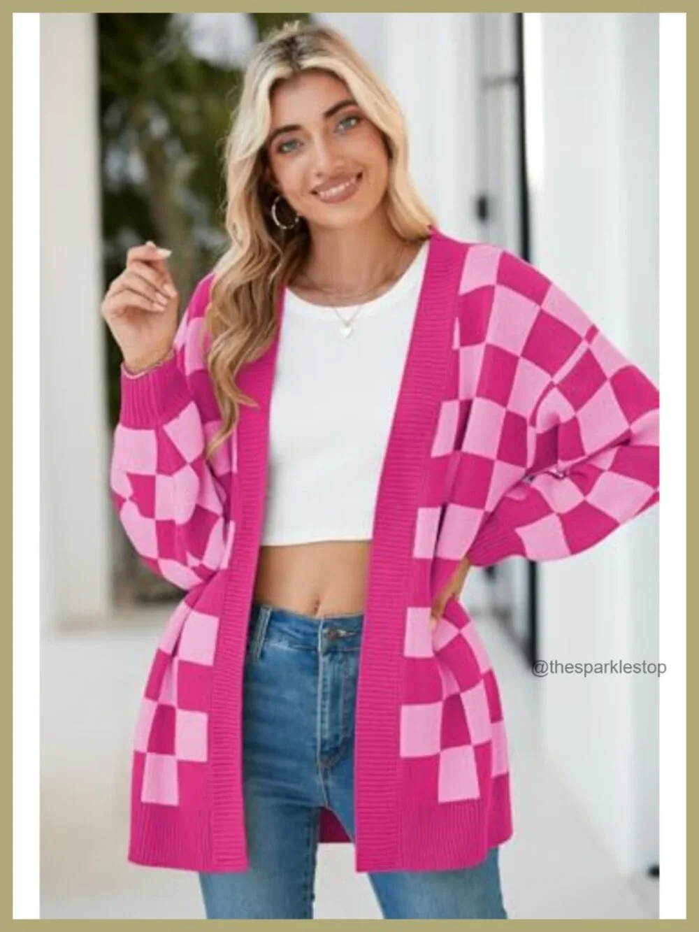 Oversized Ribbed Knit Cardigan with Batwing Sleeves, Open Front, Pockets, Long